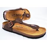 Betula Licensed by Birkenstock Mocha Brown Nubuk Thong Sandal
