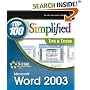 Word 2003 : Top 100 Simplified Tips & Tricks
