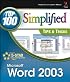 Word 2003 : Top 100 Simplified Tips & Tricks