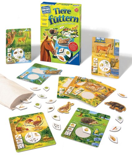 Cover image : Ravensburger 25035 - Tiere füttern