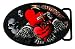 Heartbroken Knife Through Heart Tattoo Belt Buckle by Fly Fresh NWT