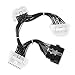 OBD 2 16 Pin Y Splitter Extension 1 to 3 Diagnostic Electronic Cable