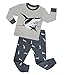 Shark Pajamas Boys Sleepwear 2Pcs Set Children Cotton Christmas Clothes Outfit