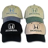 Honda Hat Logo Adjustable Fine Embroidered Cap