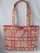Vera Bradley Capri Melon Small Tic Tac Tote