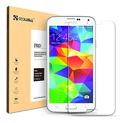 Samsung galaxy s5 screen protector ,coolreall™ temper…