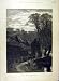 1886 In-The-Gloaming Lady Bridge Victorian Print Art