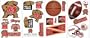 RoomMates RMK1107SCS University of Maryland Peel & Stick Wall Decals