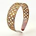 Triade Amber Greens - Cubitas Avignon Collection (Made in France, Swarovski Crystals, Hair band)
