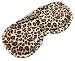 The Happy Company Microwaveable Therapeutic Cozy Eye Mask, Leopard