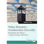 Walter benjamin : avertissement d'incendie book cover