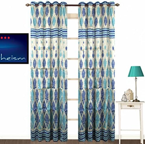 Fabutex Panel printed Door Curtain Pack of 2