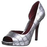  : Jessica Simpson Women's Josette Pump,Speckled Black Glass/Croco,5 M US