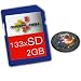 Accelerated 133x Speed 2GB Secure Digital SD Memory Card for Nintendo Wii ** Includes Mousepad