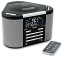 PURE Chronos CD DAB/FM/CD/MP3 Stereo Clock Radio - Black