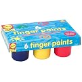 Finger Paints 3.4 Ounces 6/Pkg-6 Co