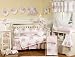 Pink and Sage Shabby Chic Floral 9pc Baby Girl Crib Bedding Set by JoJo Designs