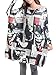 ellazhu Women Baggy Newspaper&Picture Knit Pullover Dress OneSize SZ54