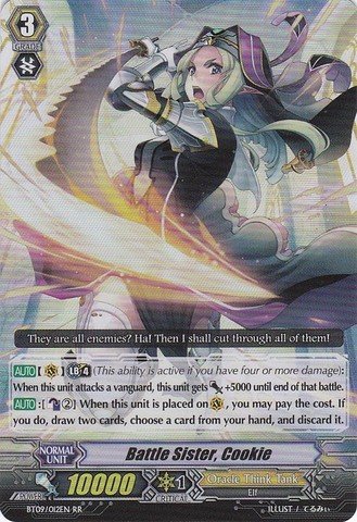 Cardfight!! Vanguard TCG - Battle Sister, Cookie (BT09/012EN) - Booster Set 9: Clash of the Knights & Dragons