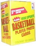 Fleer 1990 Update NBA Basketball Player Photo Cards (5th Anniversary Edition)