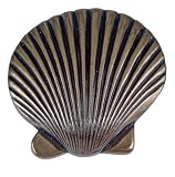 Atlas Homewares 143-BB 2-Inch Clamshell Knob, Burnished Bronze
