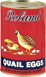 Roland Quail Eggs, 15-Ounce Packages (Pack of 6)