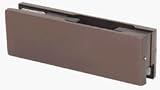 C.R. LAURENCE AMR201DU CRL Dark Bronze Top or Bottom Patch Fitting - Less Insert