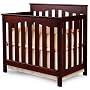 Ethan Mini Crib 2-in-1 Convertible in Mocha By Nursery Smart