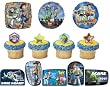Toy Story - Mylar Balloons, Cupcake Picks and Stickers - 27 Items