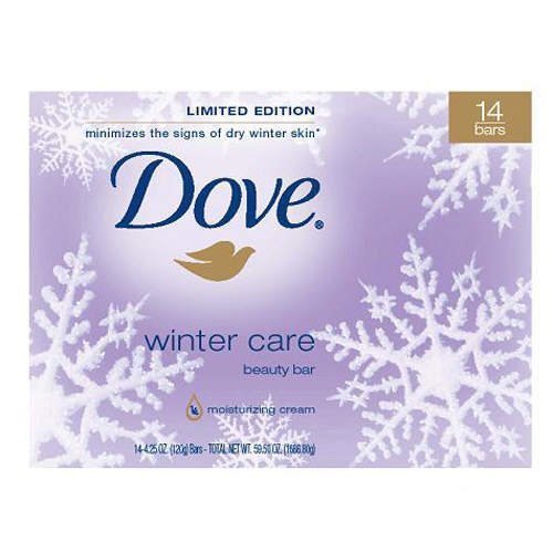 Dove Winter Care 4.25 oz Beauty Bars - 14 Pack