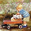 Masterpieces Puzzles - Puppy Love 1000 pc Joys of Childhood