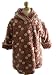 Corky And Company Girls Winter Coat Pink Tiny Flower Wrap Swing
