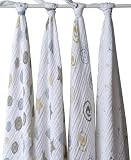 Aden + Anais Shapes Muslin Cotton Swaddle Blankets