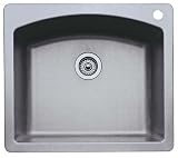 Blancodiamond 511-613 Silgranit Sink (Color: Metallic Gray)