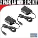 Original OEM Set of 2 Travel Chargers for your LG Secret CF750 + DBROTH Cloth