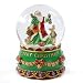 Father Christmas with Deer - Water Globe