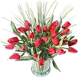 Flowerbud, 30 Red Tulips