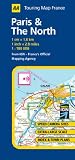 Paris and the North (AA Road Map France Series)