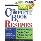 Click here to buy The Complete Book of Resumes by  Karen Schaffer.