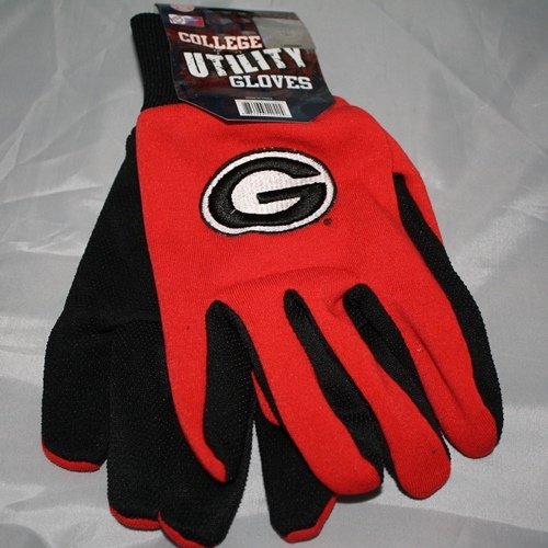 Georgia Bulldogs NCAA Team Work Gloves