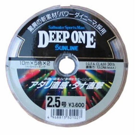 サンライン(SUNLINE) ディープワン 300m 2.5号 300m