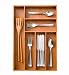 Seville Classics Bmb17033 18-Inch by 11.8-Inch by 2-Inch Large Bamboo Utensil Tray