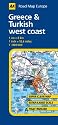 Greece (AA Road Map Europe Series)