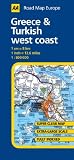 Greece (AA Road Map Europe Series)