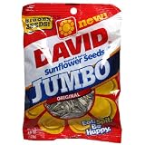 Review David Seeds  / David Jumbo Sunflower Seeds, 4.5-Ounce Bags (Pack of 48)
