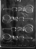 TENNIS RACQUET LOLLY Sports Candy Mold Chocolate