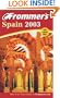 Frommer's Spain 2003