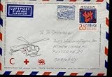 Produkt-Bild: 1972 Rotkreuzkuvert mit Helikoptereindruck HILFSAKTION d. BRD/deutsches Rotes Kreuz f&uuml;r Bangladesh
