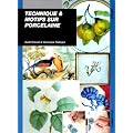 Technique et motifs sur porcelaine