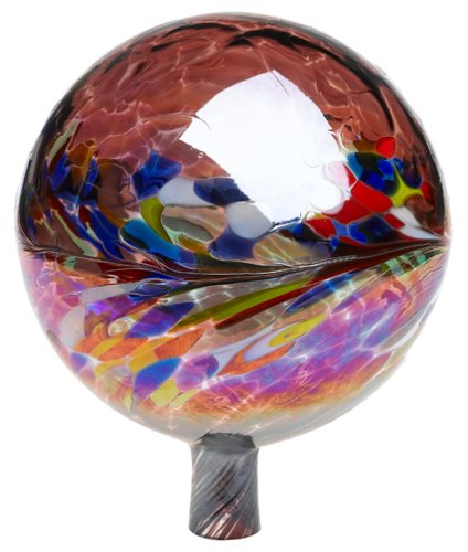 Bird Brain 16052 10-inch Kaleidoscope Gazing Ball - Purple